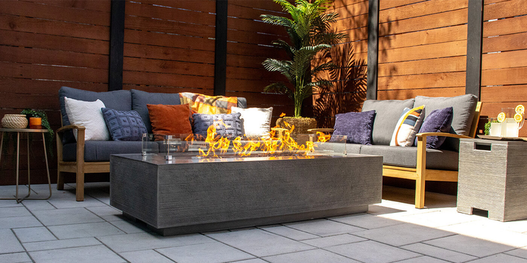 FlameCraft's Duo Gas Fire Pit